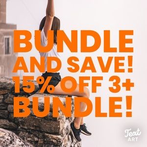 Bundle and SAVE!!! 🎉🎉🎉🎉